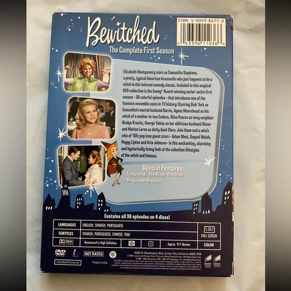 Bewitched DVD Collectors Box Sets Seasons First, Second, & Third - Picture 2 of 8